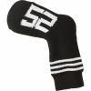 メガゴルフ ソックス ニットウェッジカバー アイアンカバー Socks Knit Iron Cover 52°用 ブラック(ライン)