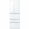 東芝 GR-T510FZ-UW 6ドア冷凍冷蔵庫 (508L・フレンチドア) クリアグレインホワイト