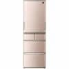 シャープ SJX414HT 5ドアプラズマクラスター冷蔵庫 (412L・どっちもドア) ブラウン系