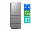 [推奨品]パナソニック NR-F518MEX-S 6ドア冷蔵庫 (513L・フレンチドア) ステンレスシルバー NRF518MEX