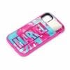 PGA PG-DPT20F26MVL iPhone12 mini用 ハイブリッドタフケース MARVEL Premium Style ロゴ／ピンク