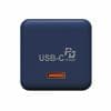 フリーダム FUSB-ACPD4NV Power Delivery対応USB Type-C搭載キューブ型AC充電器 ネイビー