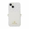 MICHAEL KORS Wrap Case Pocket with Strap for iPhone 15 [ Vanilla ] MKWSVNLPWIP2361 ホワイト