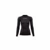 MTG SP-TL2312F-WS Training Suit Long Sleeve Top 女性Sサイズ SIXPAD  ブラック