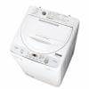 シャープ ES-GE5C-W 全自動洗濯機 (洗濯5.5kg) ホワイト系