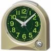 セイコータイムクリエーション KR520G 目覚まし時計 プラスチック枠(薄金色パール塗装)