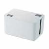 エレコム EKC-BOX002WH 燃えにくいケーブルボックス ホワイト 4個口
