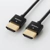 エレコム スーパースリムイーサネット対応HDMIケーブル HDMI(タイプA)-HDMI(タイプA) CAC-HD14SS15BK