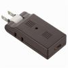 オーム電機 HS-TM2U1K3-T USB電源タップ 雷ガード USB1個口+AC2個口 ブラウン