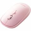 エレコム M-TM15BBPN マウス ワイヤレスマウス 無線 Bluetooth 静音 4ボタン 充電式 ピンク