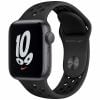 アップル(Apple) MKQ33J/A Apple Watch Nike SE（GPSモデル） 40mm スペースグレイアルミニウムケースとアンスラサイト/ブラックNikeスポーツバンド レギュラー