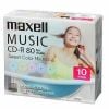 maxell 音楽用CD-R 80分 カラープリンタブル 10枚ケース CDRA80PSM10S