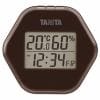 タニタ TT-573-BR デジタル温湿度計 ブラウン