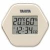 タニタ TT-573-IV デジタル温湿度計 アイボリー