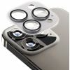 PGA PG-22SCLG05SV 2022年 iPhone トリプルカメラ用 カメラフルプロテクター Premium Style シルバー