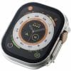 エレコム AW-22CFCGOCR Apple Watch 49mm用フルカバーケース プレミアムゴリラガラス 高透明 AW22CFCGOCR