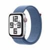 アップル(Apple) MRHM3J/A Apple Watch SE GPS + Cellularモデル 44mm シルバーアルミニウムケースとウインターブルースポーツループ