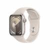 アップル(Apple) MR8U3J/A Apple Watch Series 9 GPSモデル 41mm スターライトアルミニウムケースとスターライトスポーツバンド M/L