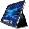 エレコム TB-A22PMPLFBK iPad Pro 11インチ 第4世代 フラップケース ソフトレザー 2アングル 軽量 TBA22PMPLFBK