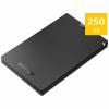 BUFFALO SSD-PGC250U3-BC 外付けSSD  250GB 黒色