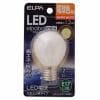 ELPA LDA1L-G-E17-G451 LED電球 「S形ミニ球形」(電球色・口金E17)