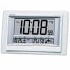 セイコークロック SQ432W 快適度表示付電波デジタル時計 高精度温度・湿度表示 六曜表示 掛置兼用