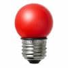 ELPA LED電球 ミニボール球G40形 赤色 LDG1R-G-GWP254