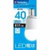 バーベイタム(Verbatim)  LDA4DE17GV4 LED電球17口金 昼光色 40W相当