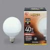 アイリスオーヤマ LDG4L-G-4V4 LED電球 E26口金 ボール電球 広配光タイプ 40形相当 電球色 密閉器具対応