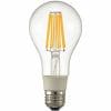 オーム電機 LDA12L／D C6 LED電球 フィラメント E26 100形相当 クリア 電球色 調光器対応