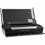 HP　A4インクジェット複合機　USB2.0／Bluetooth2.0／PictBridge／メモリーカードスロット]　　HP　Officejet　150　Mobile　AiO　CN550A#ABJ