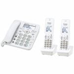 Panasonic　デジタルコードレス電話機「ル・ル・ル（RU・RU・RU）」（子機2台）　ホワイト　VE-GD32DW-W