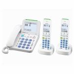 シャープ　JD-AT80CW　【子機2台】デジタルコードレス電話機　ホワイト系