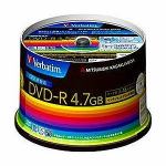バーベイタム(Verbatim)　　DHR47JDP50V3　DATA用DVD-R　　50枚16倍速　　4.7GB