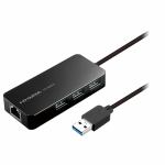 IOデータ　ギガビットLANアダプター搭載　USB　3.0ハブ　US3-HB3ETG