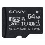 ソニー　SR-64UYA　microSDXCメモリーカード　64GB　Class10　UHS-I