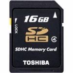 東芝　SD-L016G4　SDHCメモリーカード　16GB　CLASS4