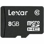 レキサー・メディア　microSDHCカード　8GB　Class10　LSDMI8GBABJPC10