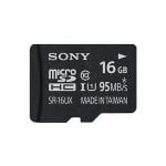 SONY　microSDHCメモリーカード　16GB　Class10　UHS-1　SR-16UXA