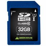 グリーンハウス　GH-SDHCUA32G　SDHCカード　32GB