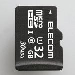 エレコム　microSDHCメモリカード(UHS-I対応)　32GB　MF-RUMSD32GL