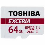 東芝　EXCERIA　UHS-I　microSDXCメモリカード　64GB　MU-F064GX