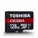 東芝　EXCERIA　UHS-I　microSDXCメモリカード　128GB　MU-F128GX