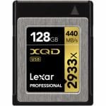 レキサー　プロフェッショナル　2933倍速シリーズ　XQD2.0カード　128GB　LXQD128CRBJP2933