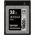 レキサー　プロフェッショナル　1400倍速シリーズ　XQD2.0カード　32GB　LXQD32GCRBJP1400