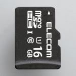 【推奨品】エレコム　MF-DMR016GUL　microSDHCメモリカード(UHS-I対応)　16GB