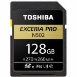 東芝　SDXU-D128G　SDHC／SDXCメモリカード　「EXCERIA　PRO」　128GB