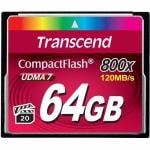 トランセンド・ジャパン　64GB　CF　Card　(801X　TYPE　I　)　TS64GCF800　TS64GCF800
