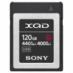 ソニー　QD-G120F　XQDメモリーカード　120GB