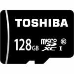東芝　MSDBR48N128G　128GB・UHS　Speed　Class1（Class10）対応　microSDXCカード（SDXC変換アダプタ付）